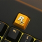 1pc Artisan Zinc-plated Alu-alloy Keycaps for Mechanical Keyboard R4 Batman / LOL / R Star / CSGO